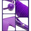 10 Piece Plush Lined Adjustable Restraint Kit With Rope & Accessories For Couples Red Restraint Kits & Sets