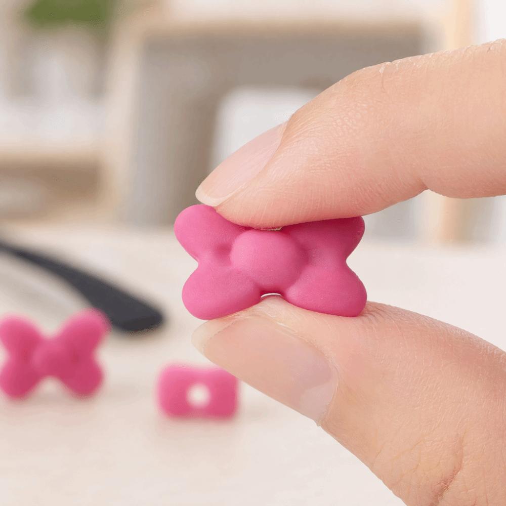 2Pcs Anti-slip Eyeglass Frame Decor Soft Silicone Eyeglass Ear Hooks Glasses Ear Grips  Daily Wear