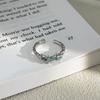 Niche Starlight Full Of Diamonds, Zir*****Pen Ring, Super Fairy Tide Cool Light Luxury, Niche High-End Feeling Stacked Ring Woman