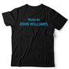 John Williams T-shirt Muziek Door Unisex Grappig Filmliefhebber Sci-Fi Spielberg