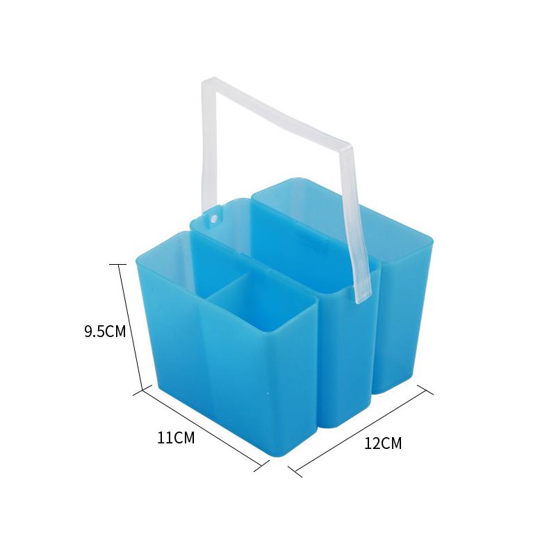 3In1 4In1 Aquarellmalerei Pinselwascheimer Plastikeimer Waschstiftbehälter zum Zeichnen Kunstbedarf
