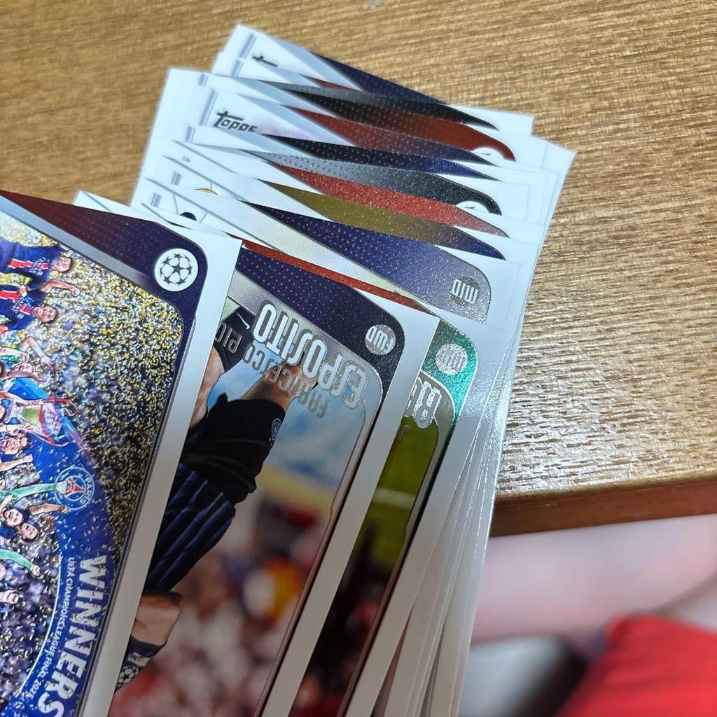 Used Topps UEFA Soccer Cards Bulk Sale