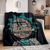 1 peça Manta Rick and Morty Leve de Flanela Para Sofá, Cama, Viagem, Sala de Estar, Escritório, Sofá, Cadeira e Cama