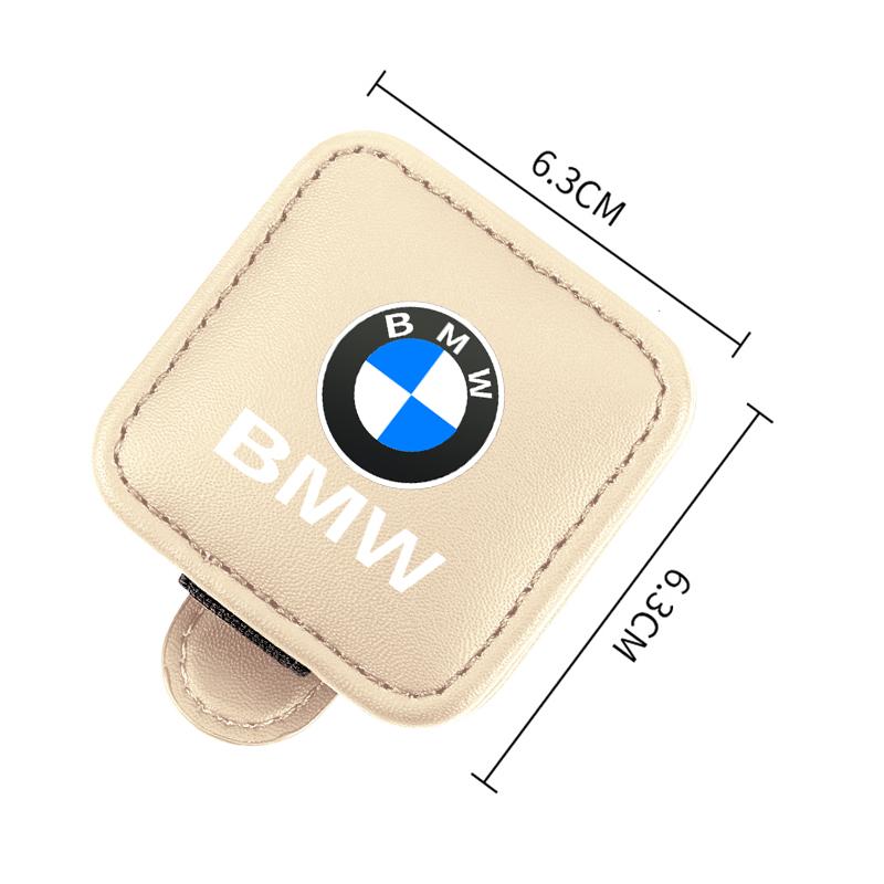 BBLB5 Leather Car Glasses Clip for BMW E70 E90 G30 G20 G60 G70 X1 X2 X3 X4 X5 X6 X7 iX1 I5 I7 I8 Auto Visor Sunglasses Holder Storage