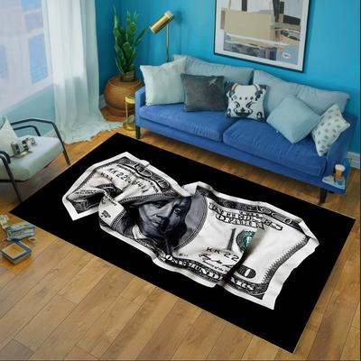 Dollars Rug Area Rug Money Carpet Housewarming Gift Living Room Rug Soft & Thin Rug Washable Rug Christmas Gifts