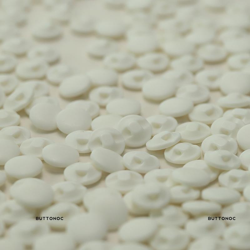 Pure White Dark Eye Shirt Buttons Knitted Cardigan Resin Sleeve Collar Buttons Top Wool Clothes Decorative Buttons