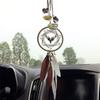 HIGHAWK Car Accessories Car Interior Decoration Pendant Dream Catcher Feather Deer Rearview Mirror Decoration