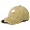 Cartoon Goose With Knife Embroidered Baseball Cap Soft Casual For Women Men Spring Summer Wide Brim Sun Hat