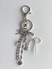 Pearlymore More Ribbon Heart Drop Keychain
