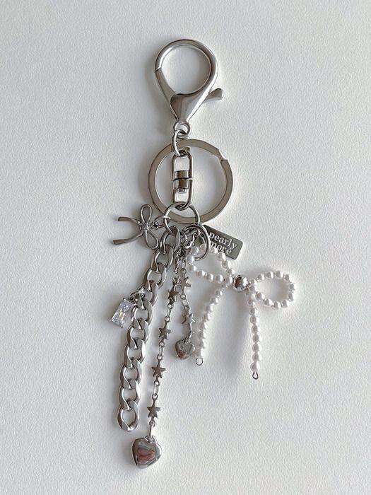 

pearlymore Больше Ленточный Кулон-Брелок в форме Сердца free