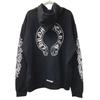 CHROME HEARTS SWTSHRT HD PLVR Flare Logo Horseshoe Apparel Hoodie Hood Parka