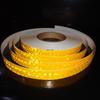 2,5 cm * 10 m Reflektierender Fahrradaufkleber aus PVC mit hoher Sichtbarkeit, wasserdicht, selbstklebender Warnreflektorstreifen für Auto, Fahrzeug, LKW
