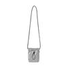 Life Series Solid Color Nylon Crossbody Bag Unisex Bags Bright-Silver 192628111-2