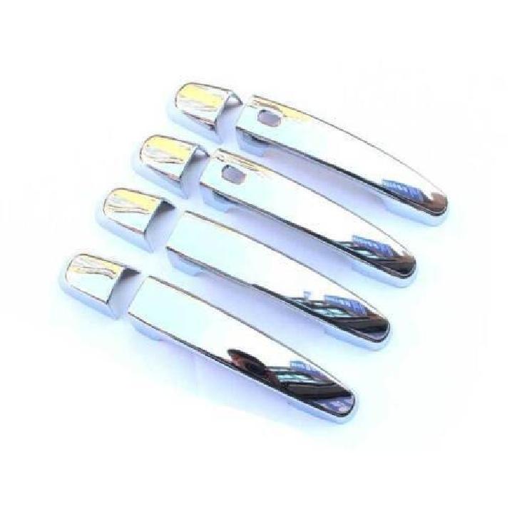 For Chevrolet Malibu 2019~2023 8PCS Chrome ABS Outside Door Handle Frame Trim