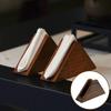 Non-slip Bottom Wooden Tissue Holder Space-saving Design Sturdy Structure Tissue Dispenser Multi-functional Napkin Container