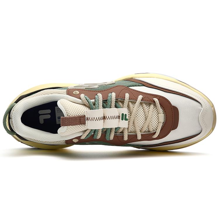 Fila Fusion Cheese Sneakers 'Brown Green' (Unisex) Chunky Sneakers T12M331101FGS