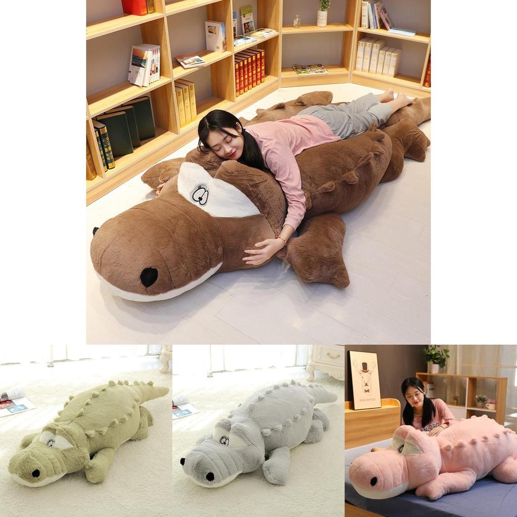 Cozy Plush Crocodile Stuffed Toy For Birthdays And Company Event Photography Props