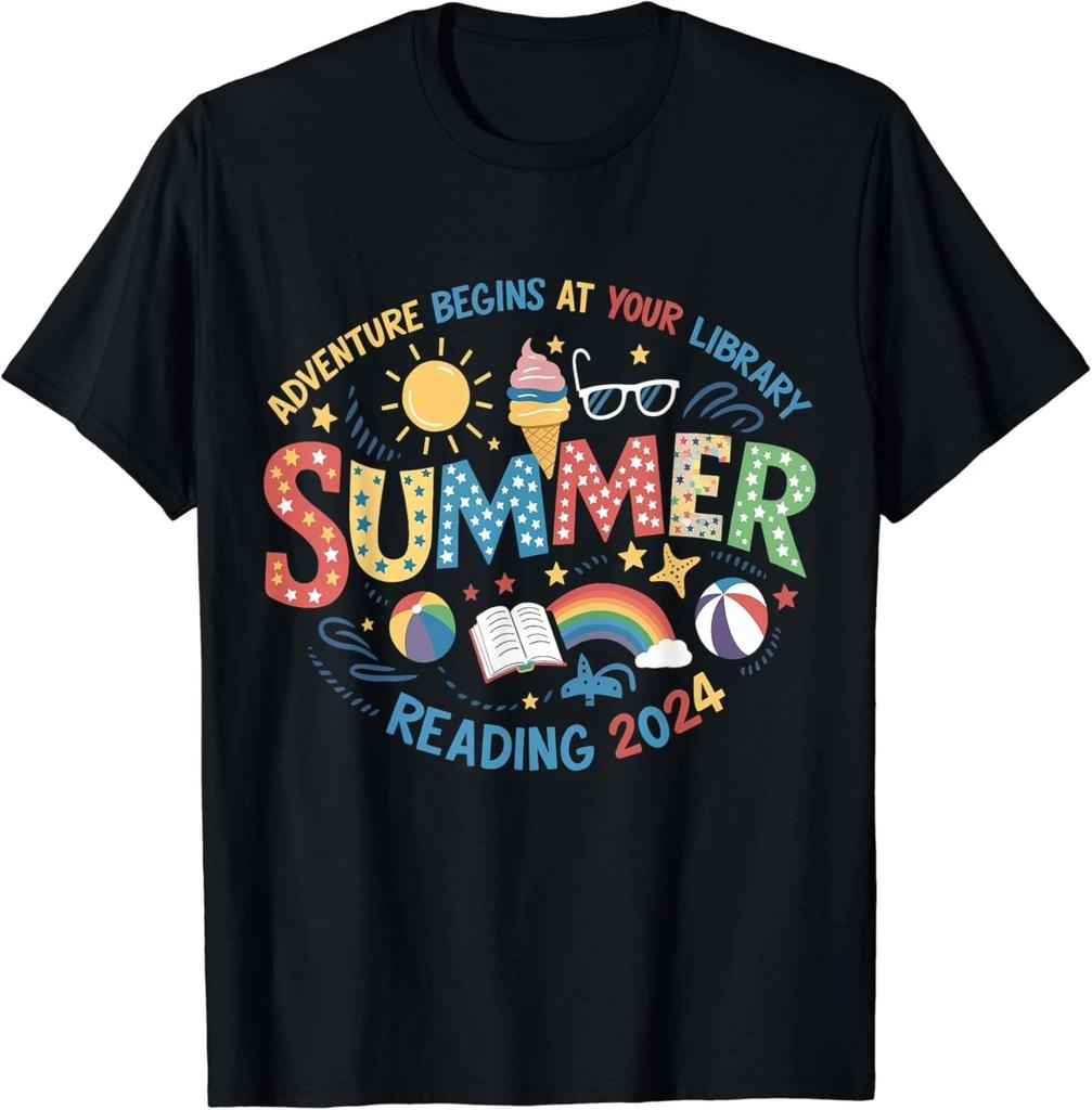 Summer Reading Program 2024 Adventure Begins at Your Library Gift Unisex T-Shirt