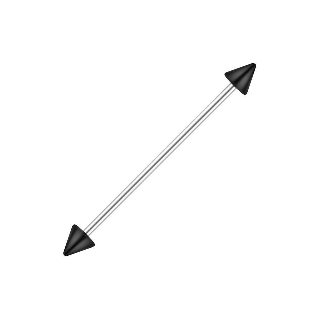 Set Cercei Cartilaj Oțel Inoxidabil Săgeată Dublă și Inel pentru Buric