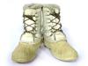 Canada Vintage/SOREL/Leather Snow Boots MANITOU Model/25.0-26.0/White/With Inner Liner(USED)