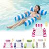 Inflatable Water Swim with for with Air for Pool Heat Pool Three Floats Weight Capacity 120kg Hammock, Ring, Backrest, Adults, Pump, Swimming,