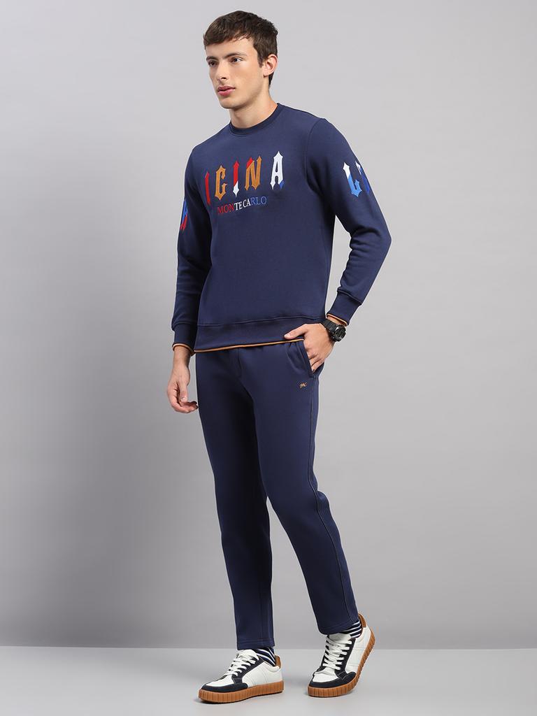 MONTE CARLO Men Collar Full Sleeve Tracksuit