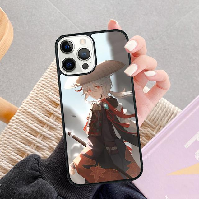 

Genshin Impact Kaedehara Kazuha Phone Case For Apple Pro Max Plus SE Coque For iPhone 17 Air 13 12 14 15 16 Cover iPhone 15pro