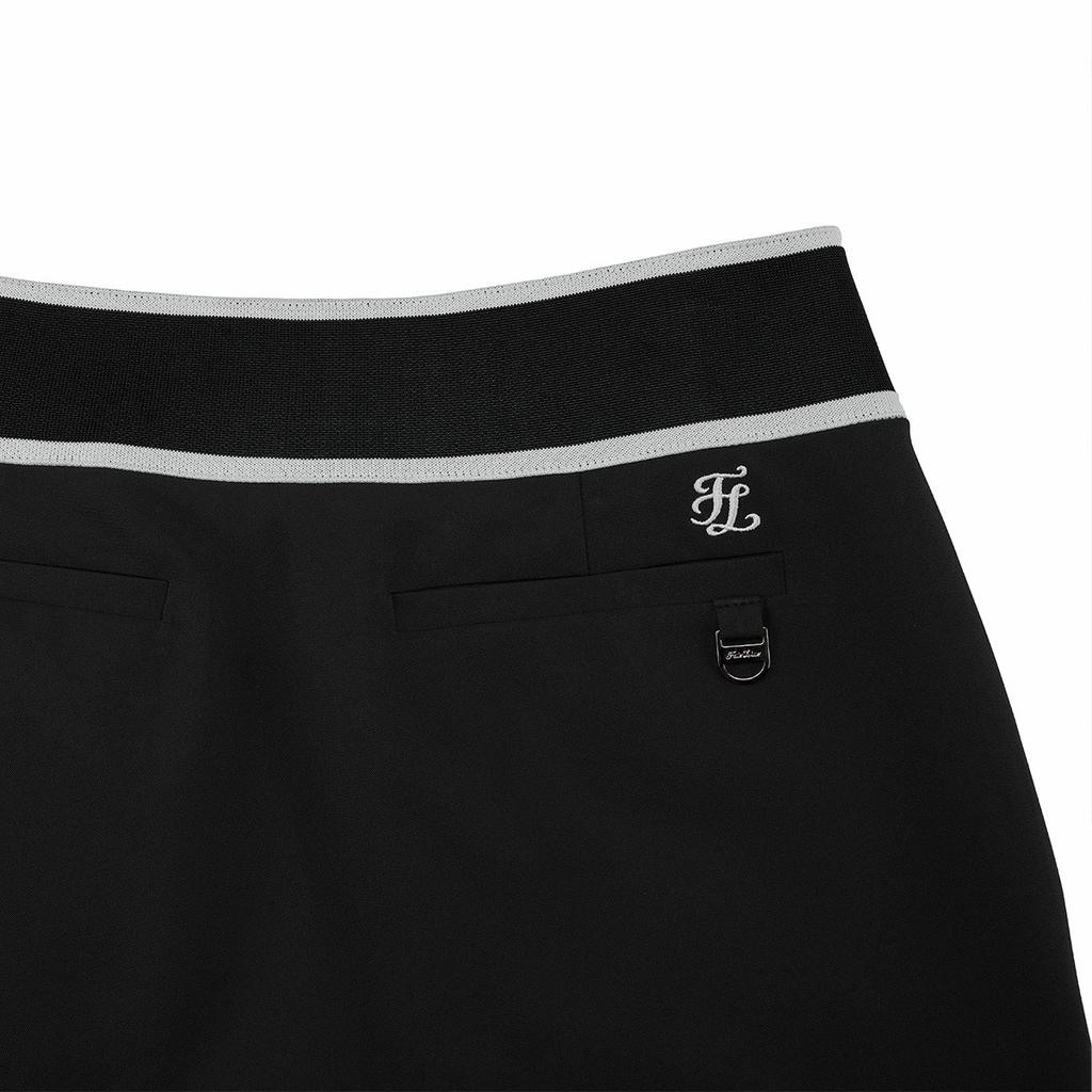 FAIRLIAR GOLF Bag Logo Banding H-Skirt (Black)