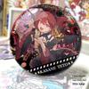 Two-dimensional Kasane TETO Halloween Silver Glitter Button Badge & Acrylic Stand Fan-made Brooch Gift