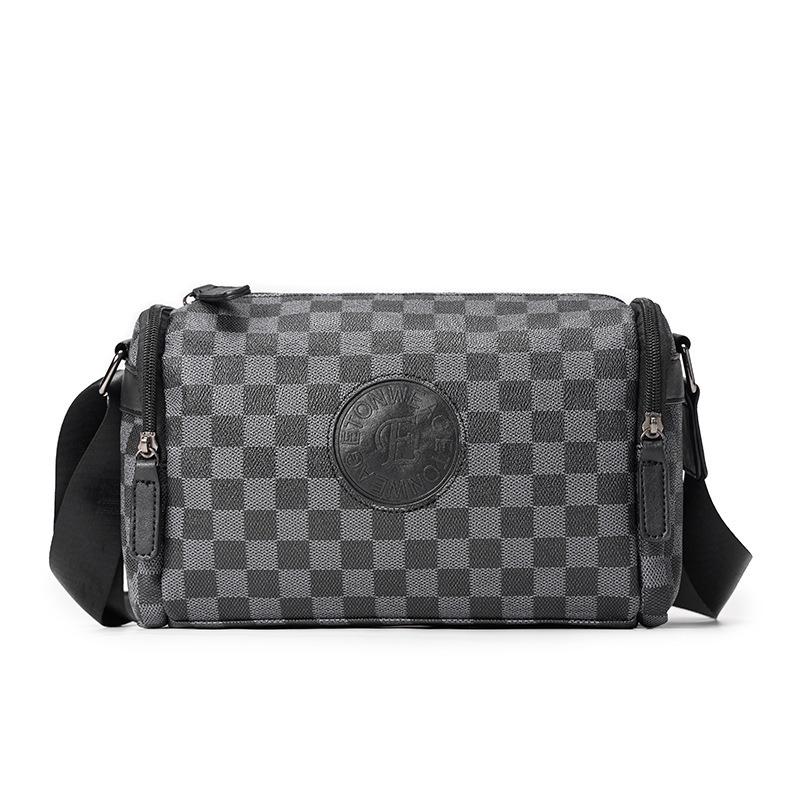 Trendy Fire Men's Fashionable Square Crossbody Bag - Versatile Casual Outdoor Shoulder Bag