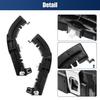 1 Pair Front Left & Right Bumper Brackets for Dodge Challenger 68024343AD