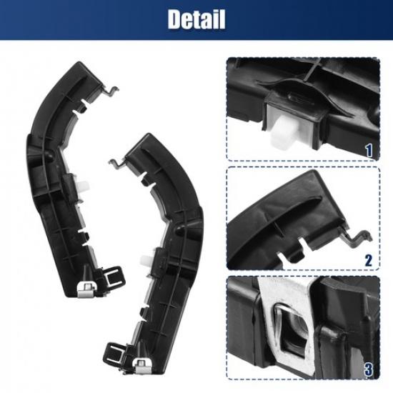 1 Pair Front Left & Right Bumper Brackets for Dodge Challenger 68024343AD