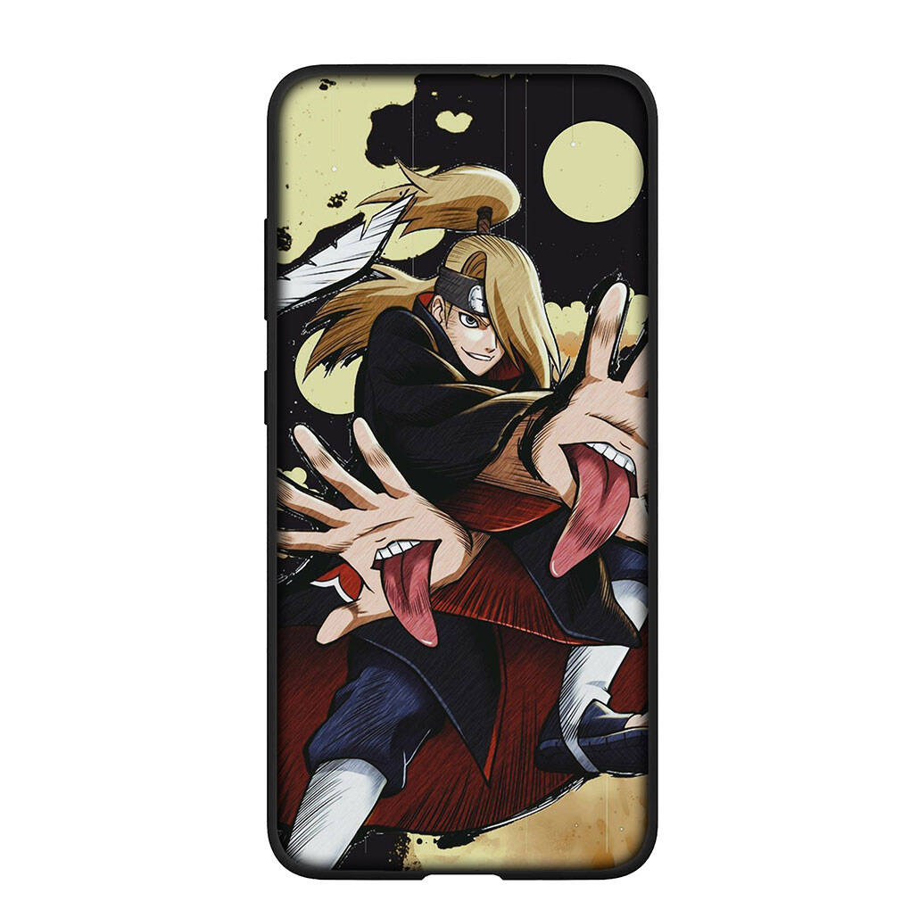 Phone Case for iPhone 17 15 16 Plus Xiaomi Poco X7 X6 F8 F7 M8 C85 C75 C71 Redmi Note 14 12 11 13 Pro Max A4 14C 13C Deidara Silicone Akatsuki Narutos