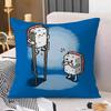 Cartoon Schattig Sushi Kussenhoes Sierkussenhoes Scandinavische Vintage Stijl Kussenhoezen Woonkamer Sofa Bank Zitdecor