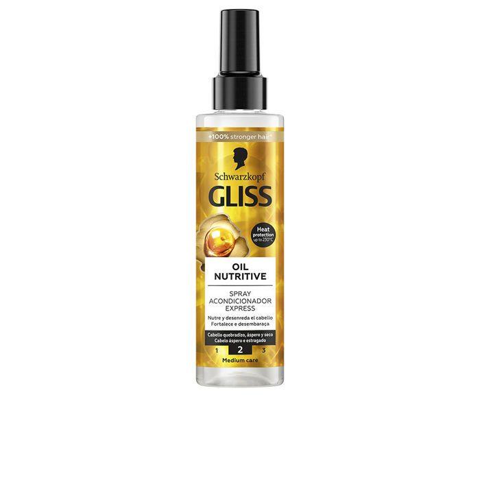 GLISS OIL NUTRITIVE Après-shampooing Spray 200 Ml