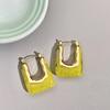 Vintage Bohemia Turquoise Cowboy Hat Boots Horse Earrings for Women Trendy Exaggerate Earring Party Wedding Jewelry Gift