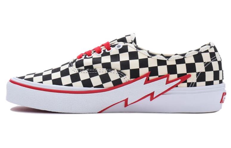 Vans Authentic Bolt Шахматка  Черный Белый  Женские VN000BWCCKK 35