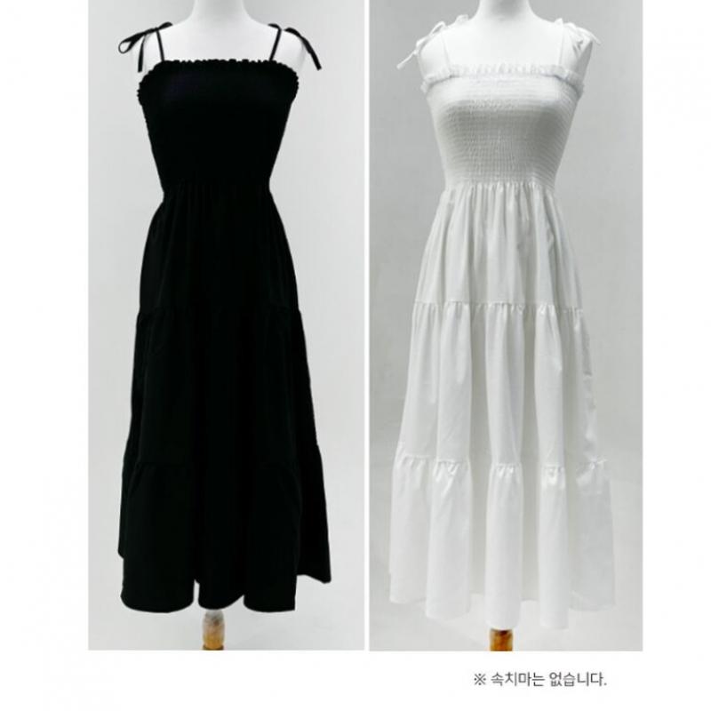 Shop Women S Smock Banding Strap dreSS Vacation Look Cancan Long dreSS Won Wdr