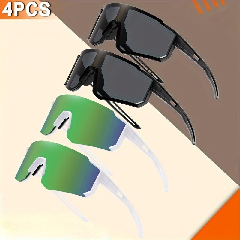 4pc Premium Dreamy Wrap Glasses Set Ultra-Chic Design Unisex Fashion Accessory Retro Style