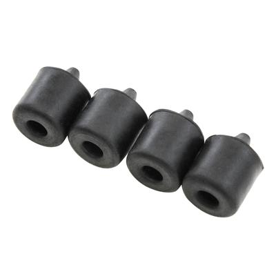 4Pcs External Rubber Shock Absorbers Car Accessories Black Car Exterior Bumpers for Ford Ranger F150