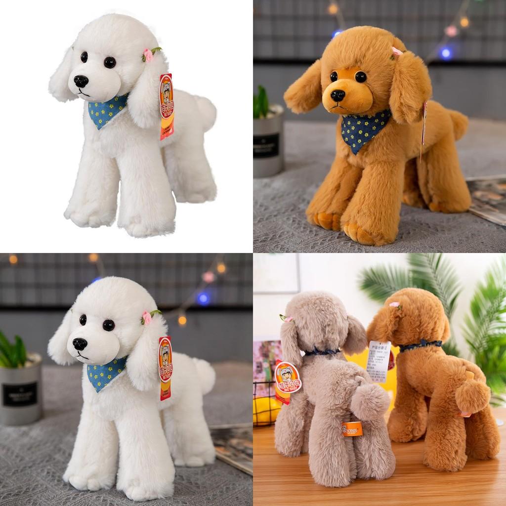 Entzückendes Plüsch-Pudel-Spielzeug für Kinder, weiche und kuschelige Hunde-Puppe, Geschenk für Mädchen