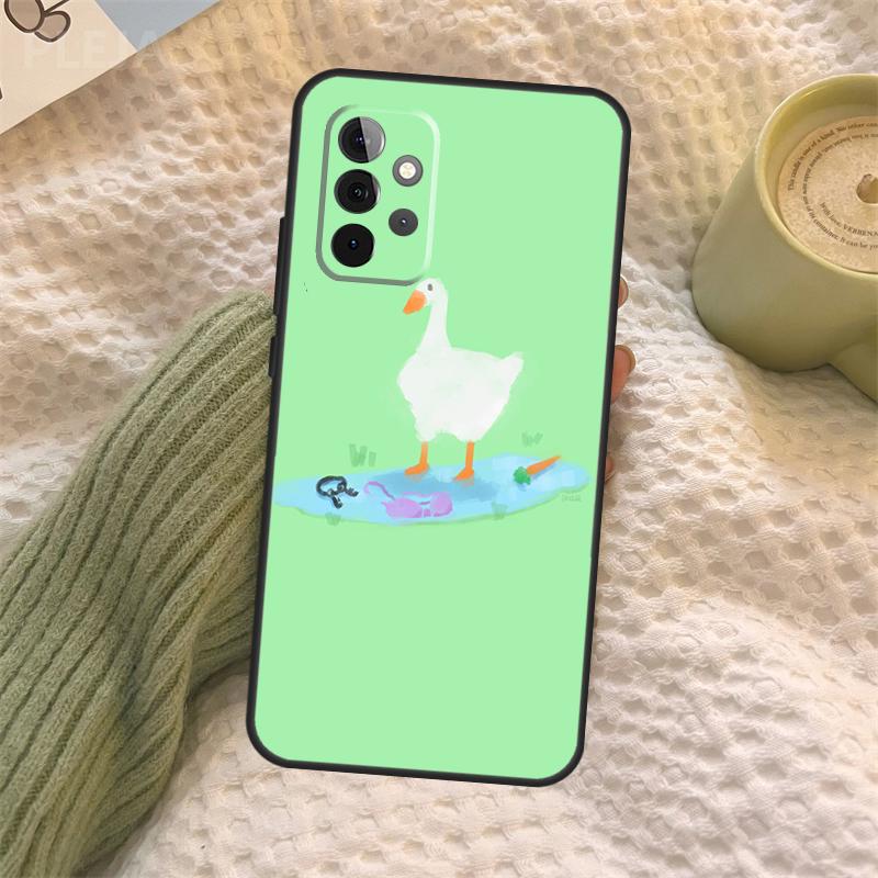 

Untitled Goose Duck Game Case For Samsung Galaxy A06 A26 A16 A56 A36 A05 A22 A32 A52 A54 A34 A14 A55 A15 A53 A33 A35 Samsung A35