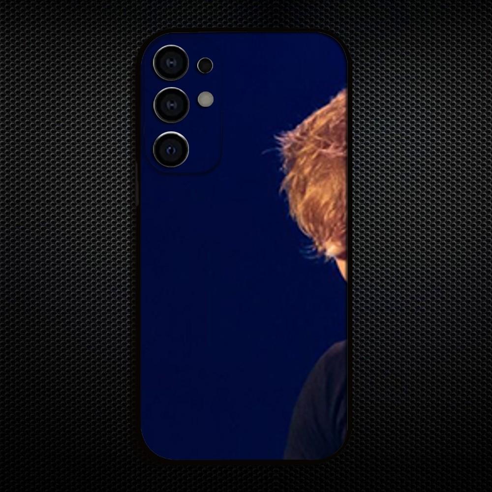 E-Ed Sheeran Singer  Phone Case For Samsung S25,S24,S21,S22,S23,S30,Ultra,S20,Plus,Fe,Lite,Note,10,9,5G Black Cover