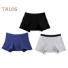 Women's Cotton Menstrual Briefs 4-Layer Leak-Proof Middle Waist Period Underwear Nighttime Absorbent Boyshorts for Heavy Flow Ladies Girls