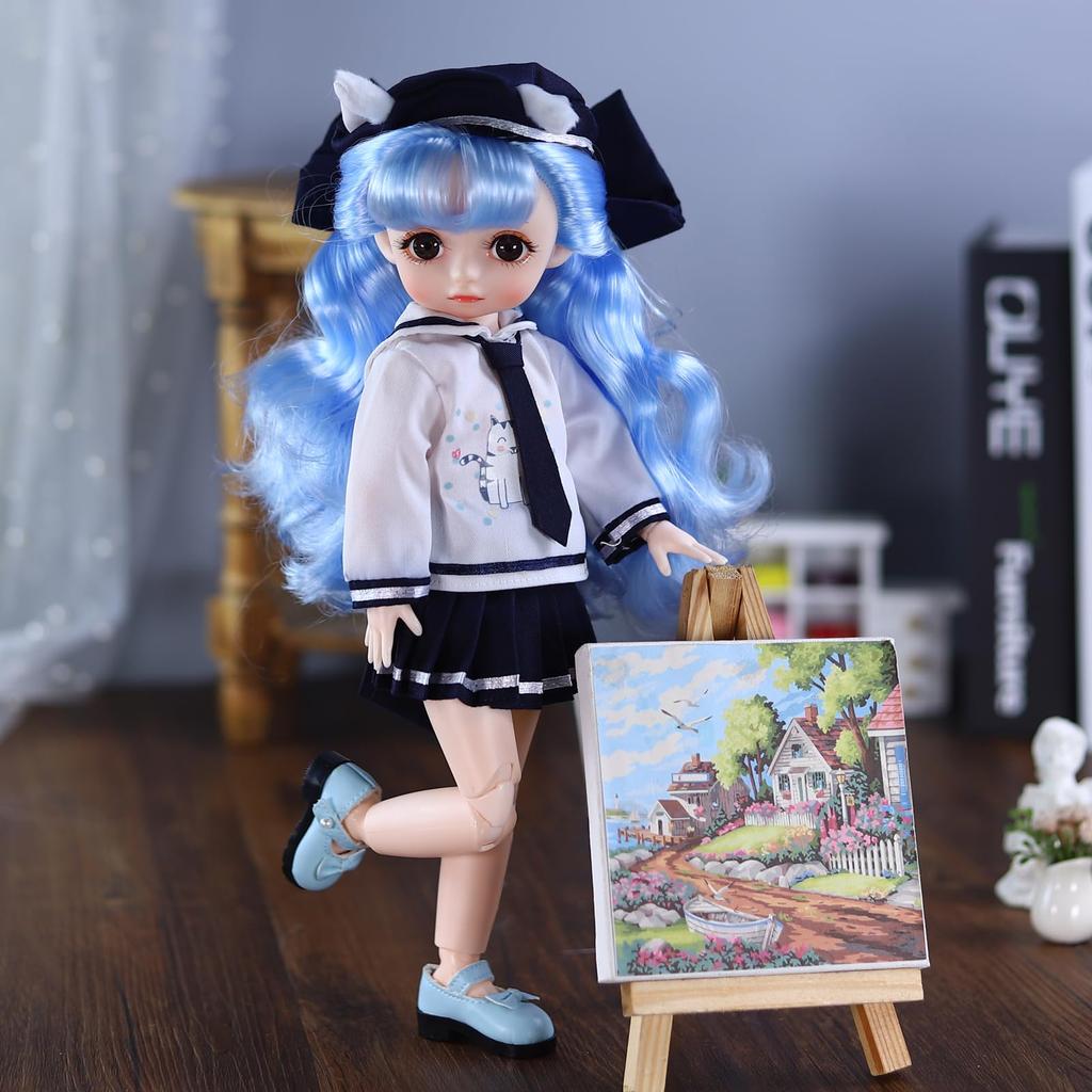 ICY Fortune Days Bjd Doll Snow and Ice Series Kids Great for DIY Girl Doll 1/6 - Doll, Gifts, Decoration, Exercise, Collection, (aimi)