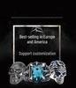 3D Skull Reaper Stainless Steel Gothic Motorcycle Ring