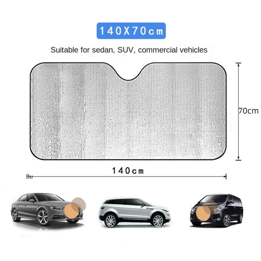 Foldable Windscreen Visor Portable Auto Window Shield Universal Car Sun Shade Cover