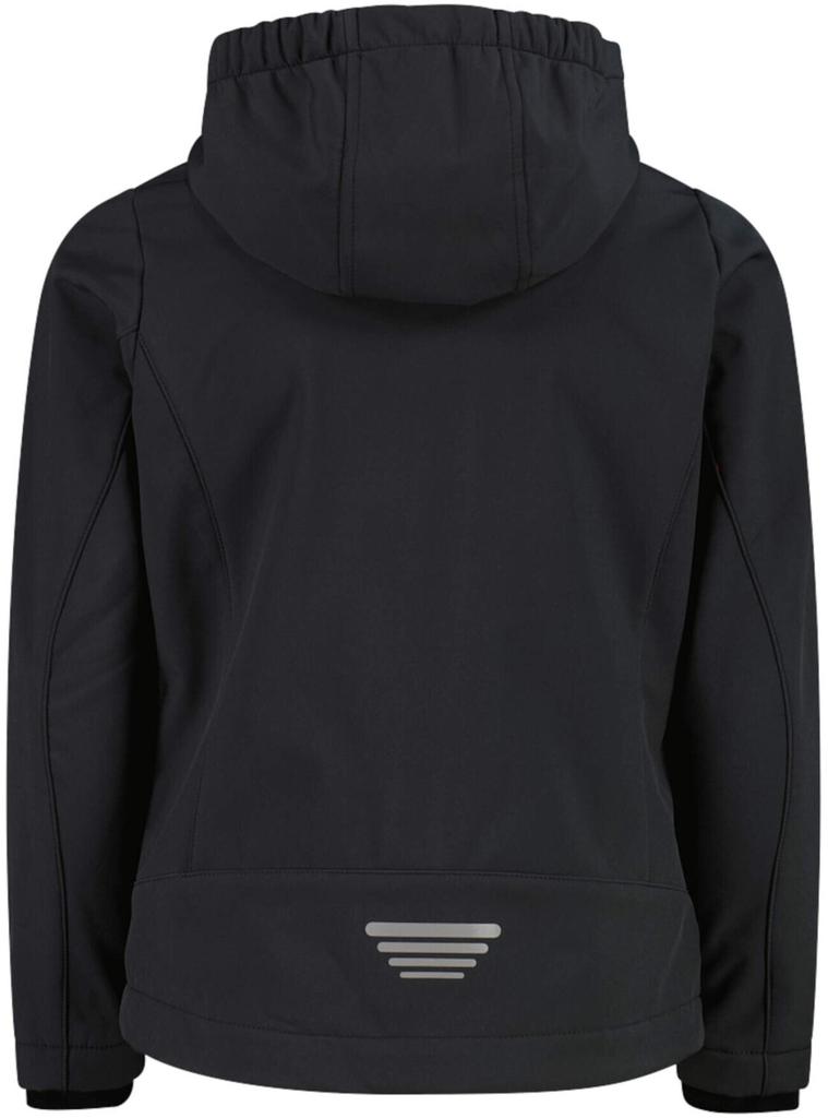 CMP Girl Softshell Fix Hood Jacket (3A29385N) Anthracite/carmine