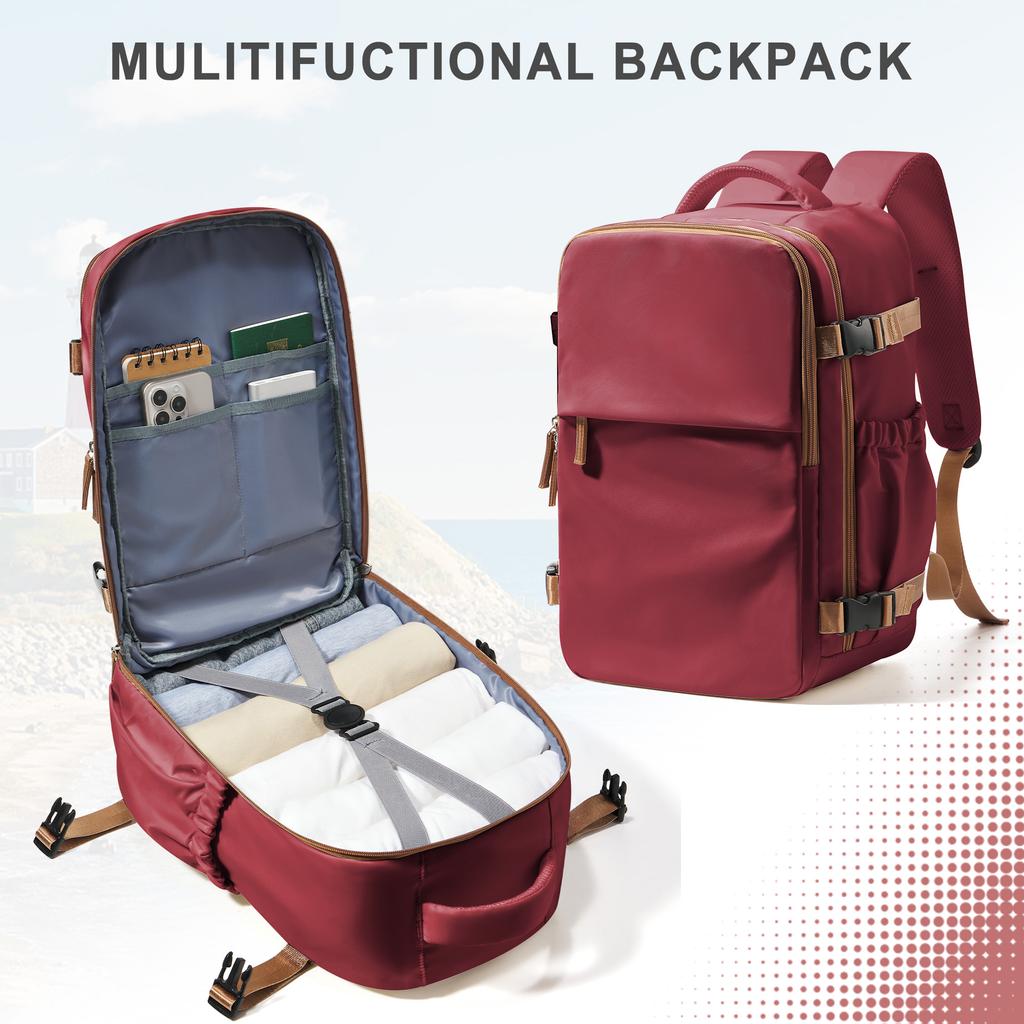 Cabin Airplane Travel Backpack 40X30X20, Hand Luggage Cabin Backpack Wizzair 40X30X20 Carry-Ons Men Women 15.6 Inch Laptop Bags