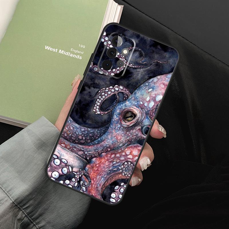 Oktopus Für Samsung Galaxy A55 A35 A53 A33 A13 A15 A36 A56 A26 A16 A22 A32 A52 A54 A34 A05 A06 Hülle